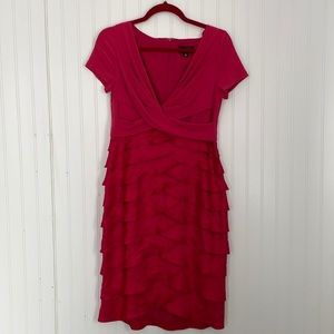 Adrianna Papell size 8 red dress